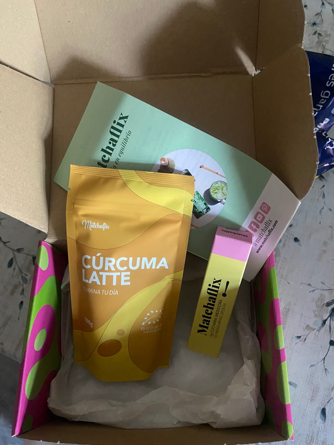 Customer photo review of Cúrcuma Latte