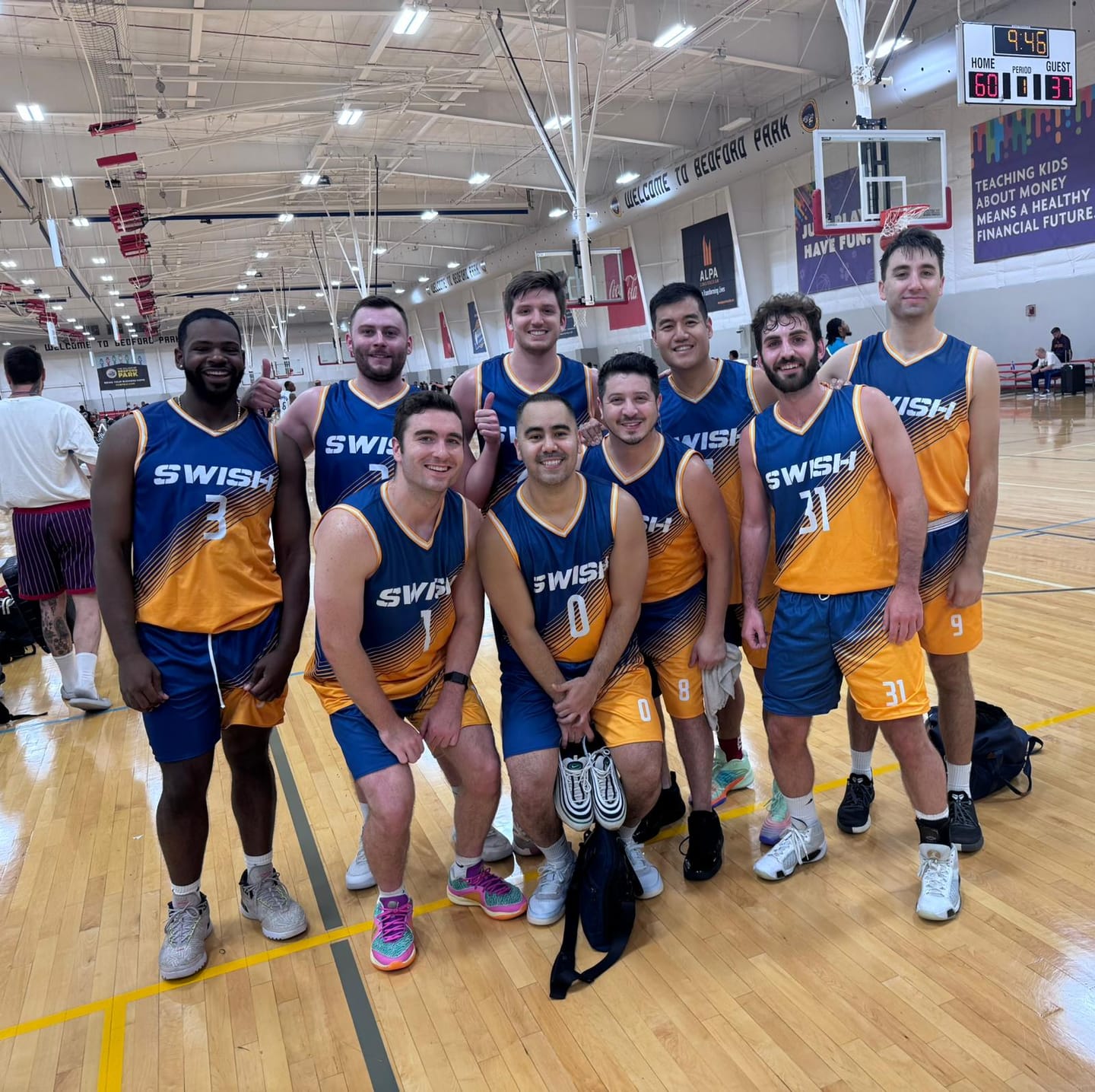 Customer photo review of Custom Reversible Basketball Suit for Adults and Kids  Personalized Jersey