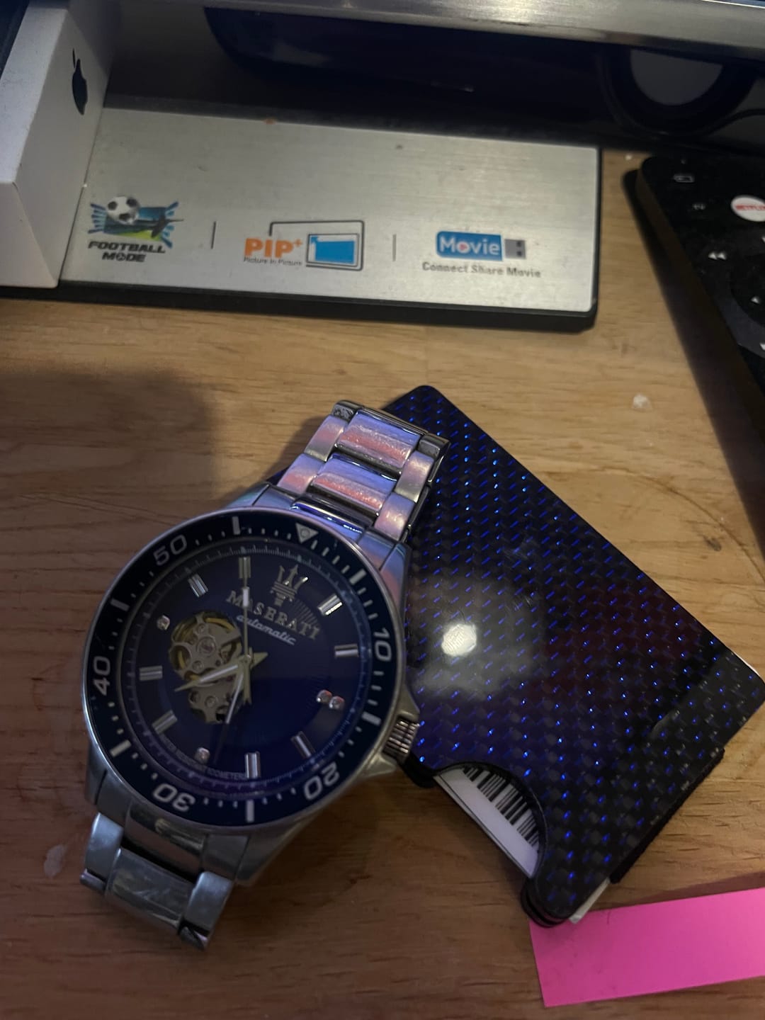 Customer photo review of Carbon Fiber Card Wallet