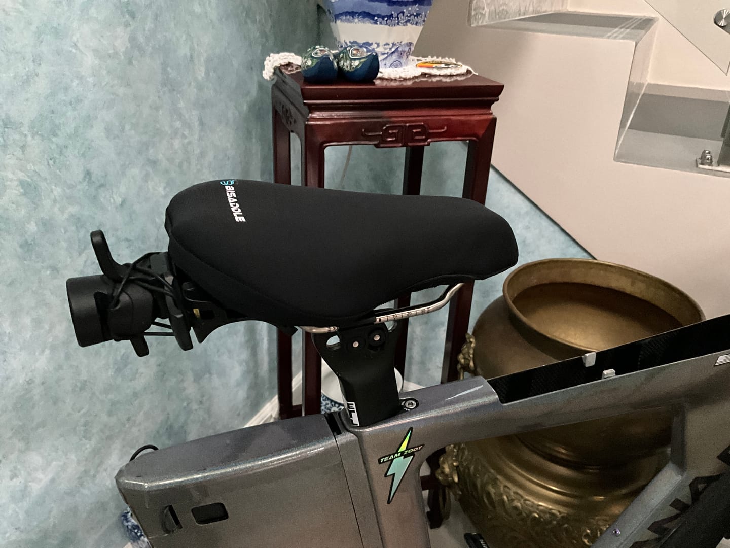 Customer photo review of Saddle Shield — Protection + Endurance Layer