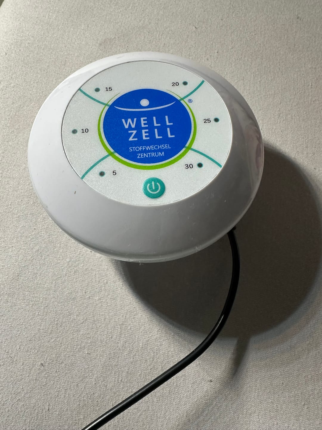 Customer photo review of Original - Wellzell Fußbad - Fußbad -  Elektrolyse Fußbad