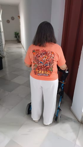 Customer photo review of CRASH JUMPIWOD - MUJER