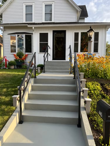 Customer photo review of Parts- Replacement Stairs Post (Upper or Lower)