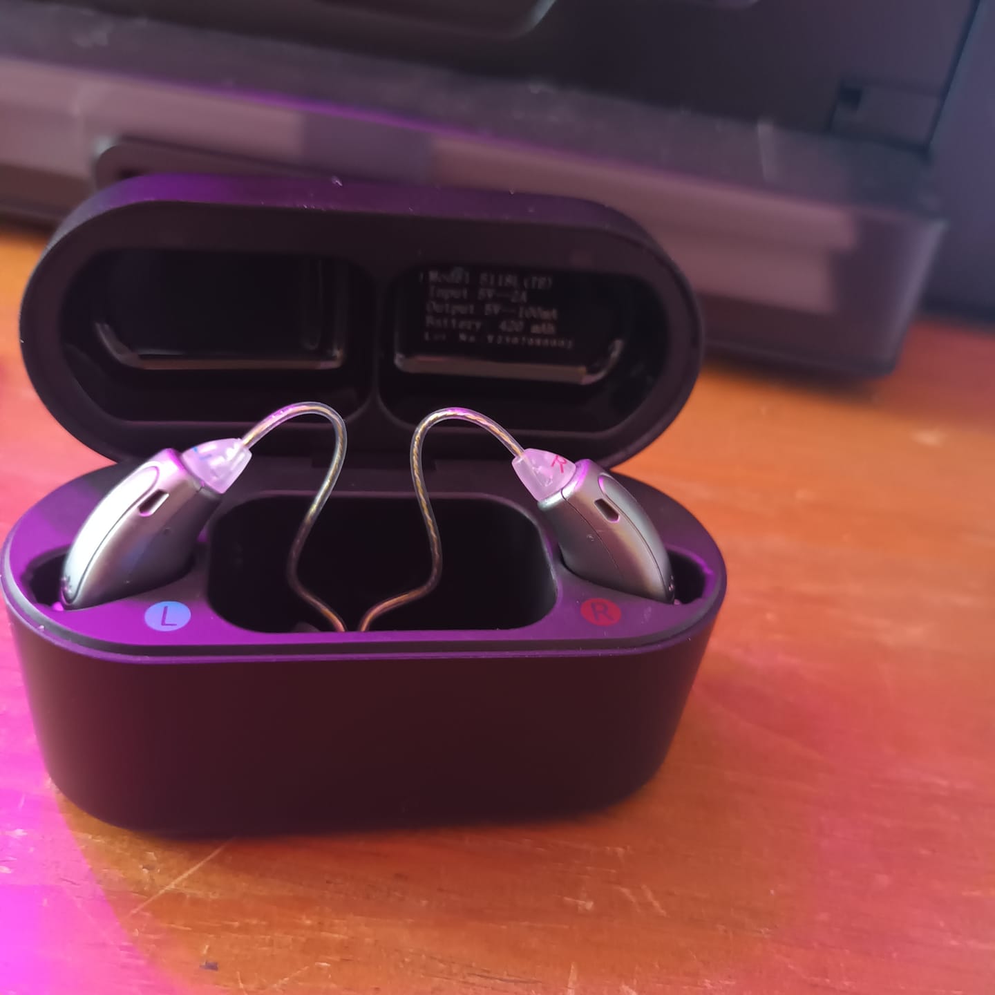 Customer photo review of WeRelieve™ OTC Hearing Aid