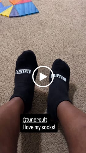 Customer video review of GAS/CLUTCH ANKLE SOCKS