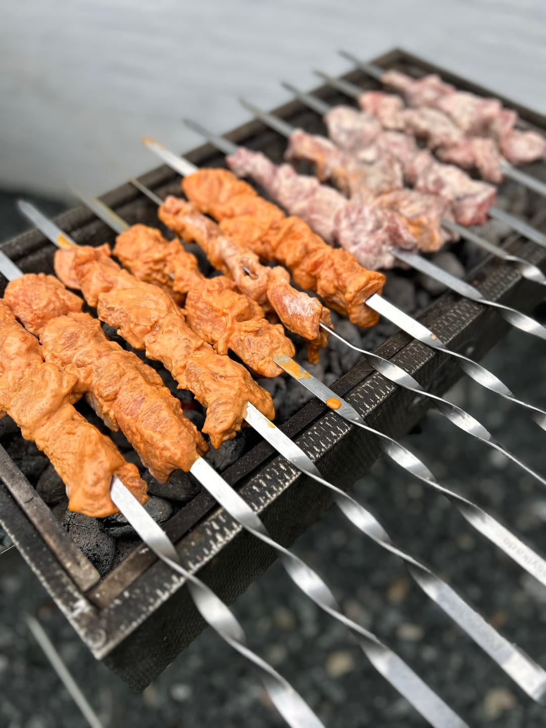 Customer photo review of Lamm-Schaschlik-Original – zart mariniert aus der Lammkeule | mySchaschlik