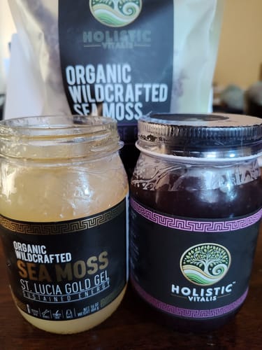 Customer photo review of Elderberry & Soursop Sea Moss Gel