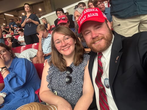 Customer photo review of New MAGA 45 47 Red Hat