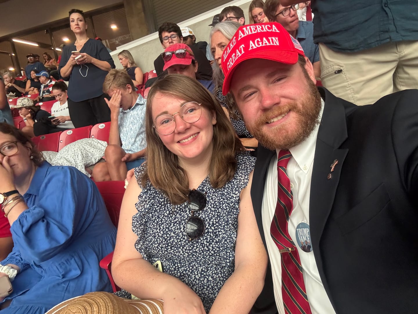 Customer photo review of New MAGA 45 47 Red Hat