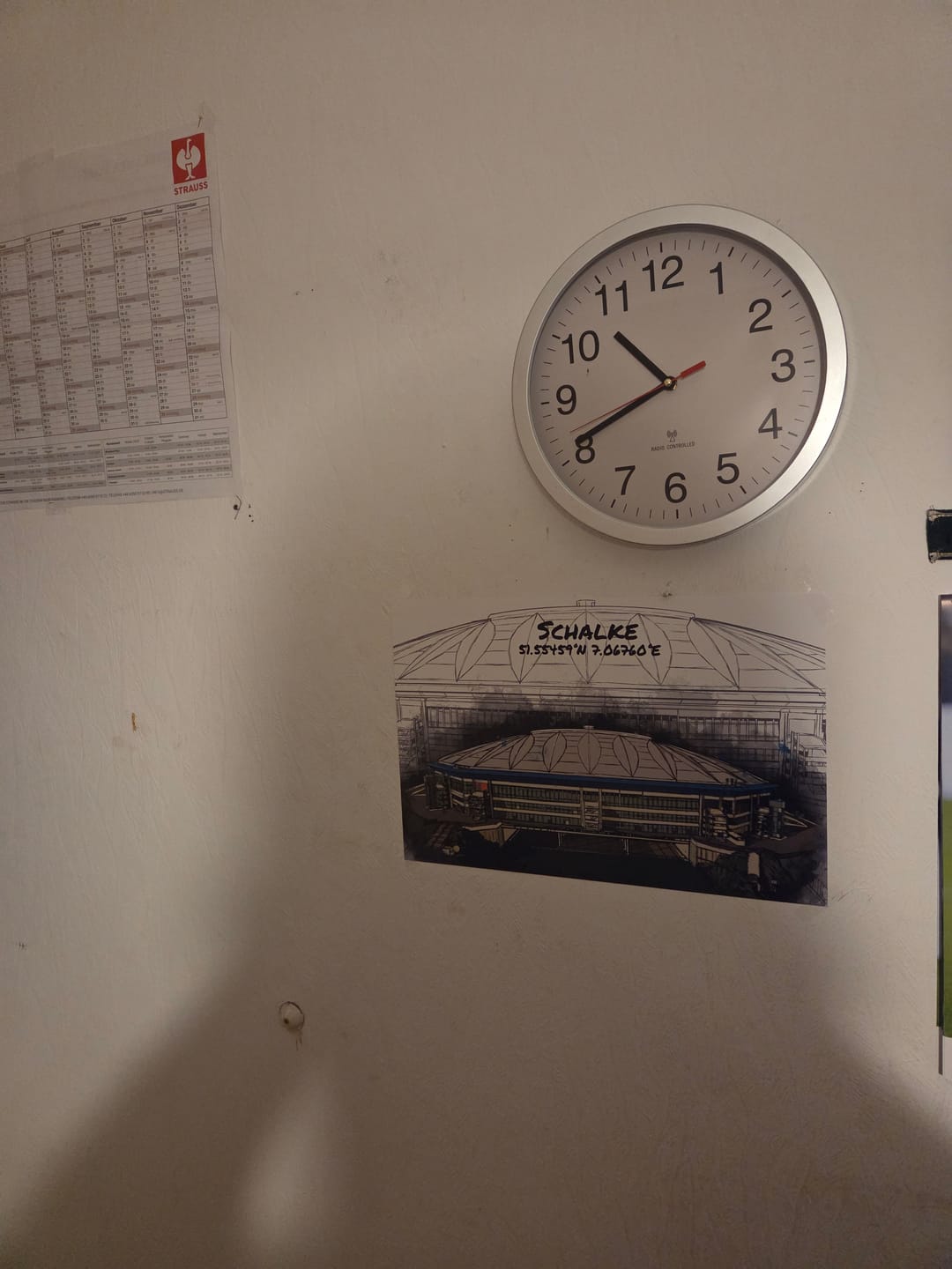 Customer photo review of Stadion Poster Schalke Art Print