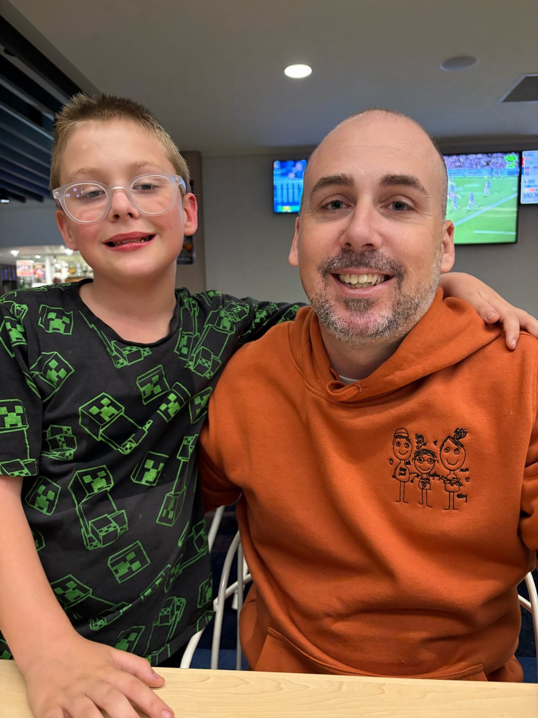 Customer photo review of CUSTOM KID'S DRAWING | HOODIE