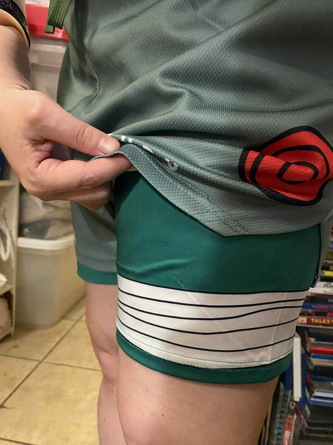 Customer photo review of Ninja Performance Shorts