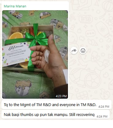 Customer photo review of Bukit Gasing Gold Fruit Grazing Platter [Malaysia]