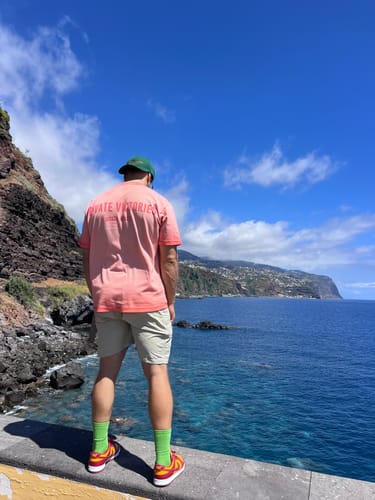 Customer photo review of PRIVATE VICTORIES WASHED BOX TEE