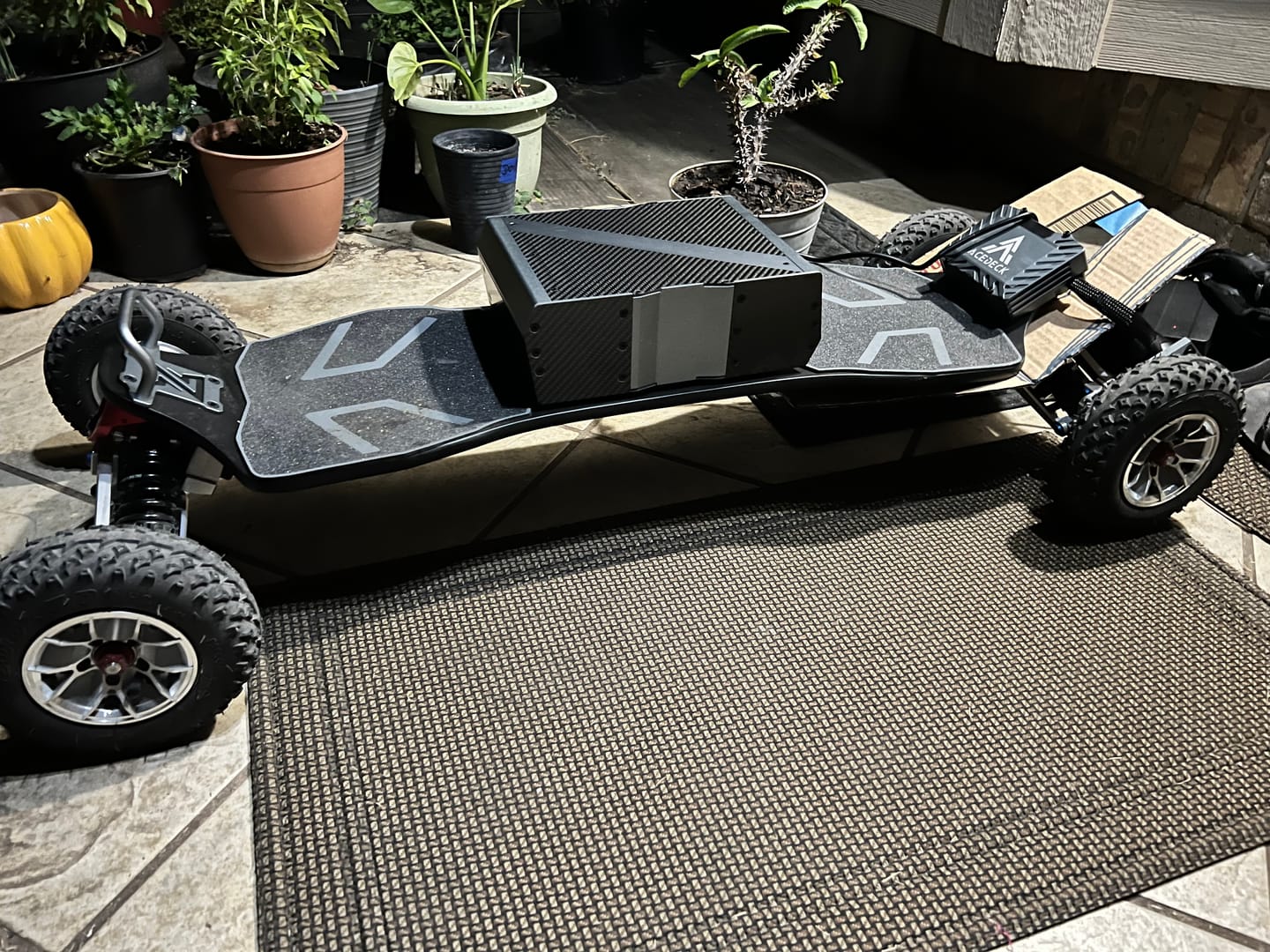 Customer photo review of Acedeck® Nyx Z3 Off-road Electric Skateboard