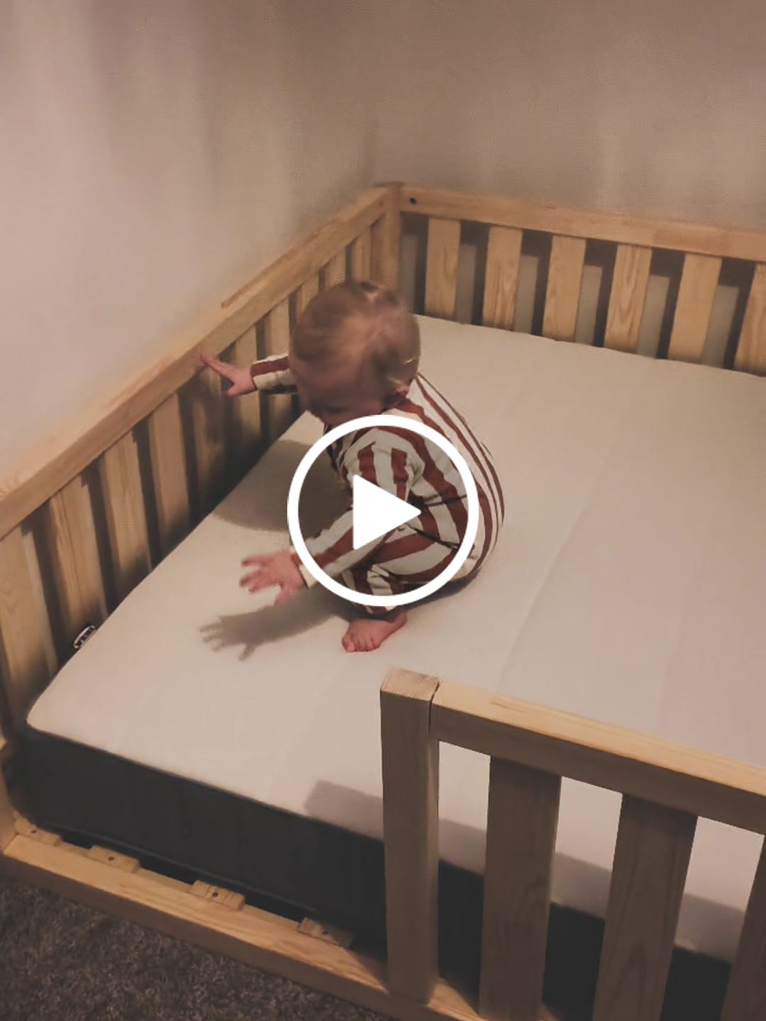 Customer video review of Toddler Floor Bed