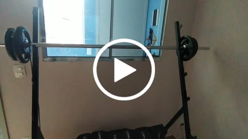 Customer video review of Barra Reta Maciça Cromada 28,57mm