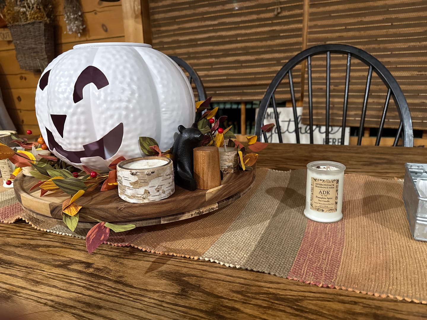 Customer photo review of Pumpkin Spice Candle