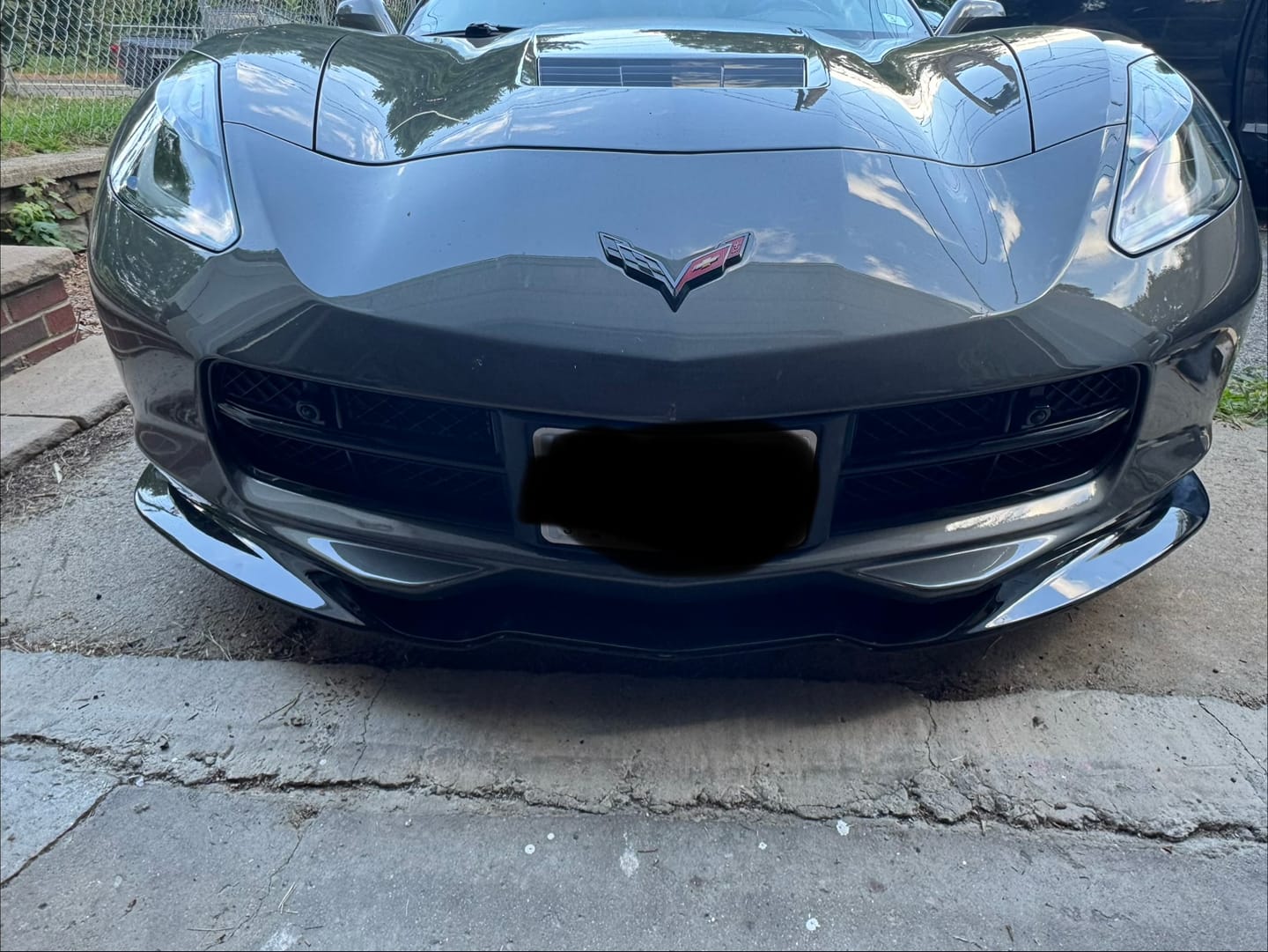 Customer photo review of Corvette C7 Stingray EOS Preformance Package Front Splitter