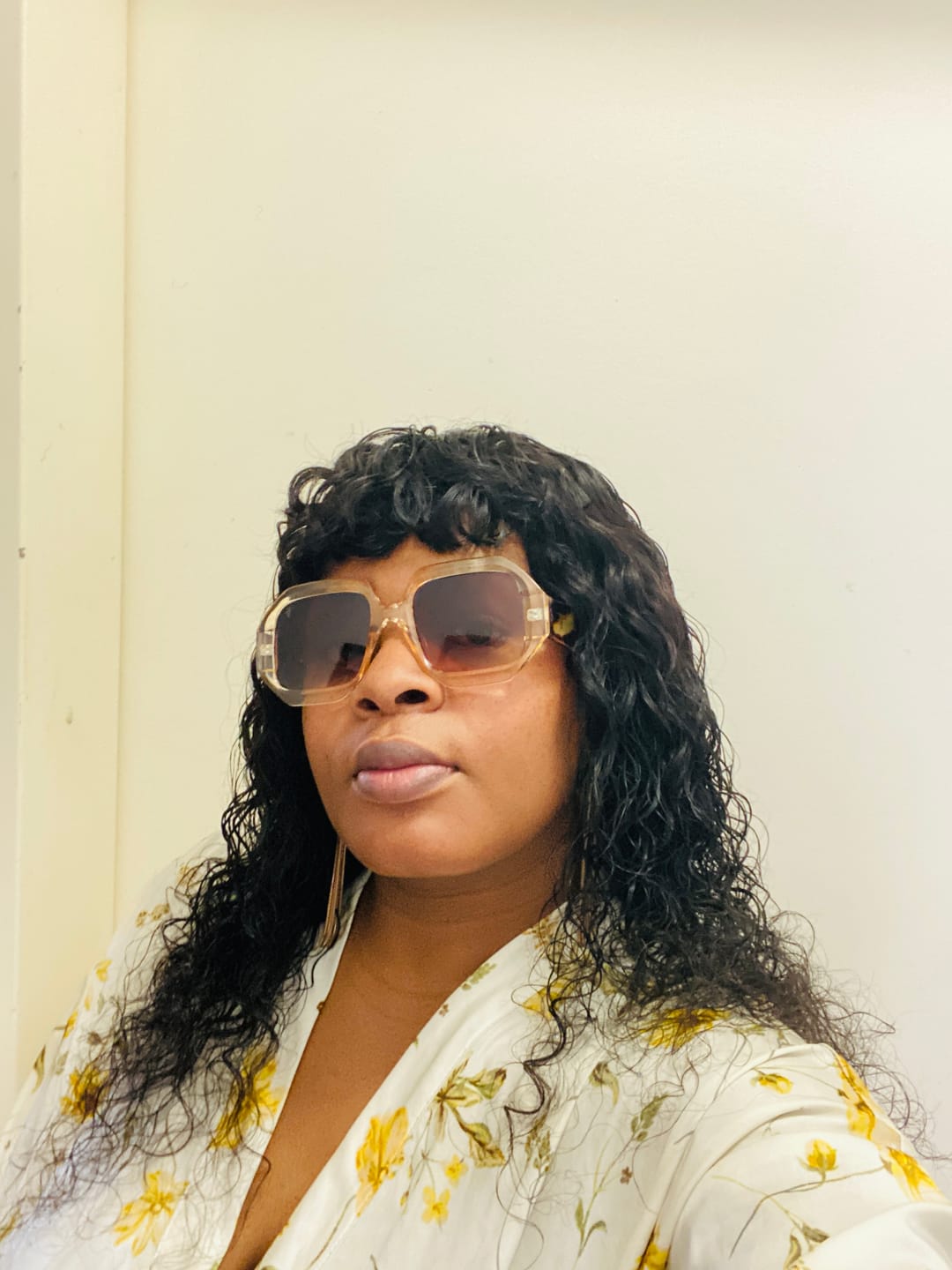 Customer photo review of BRIDGET - Brazilian Water Wave Fringe 18"