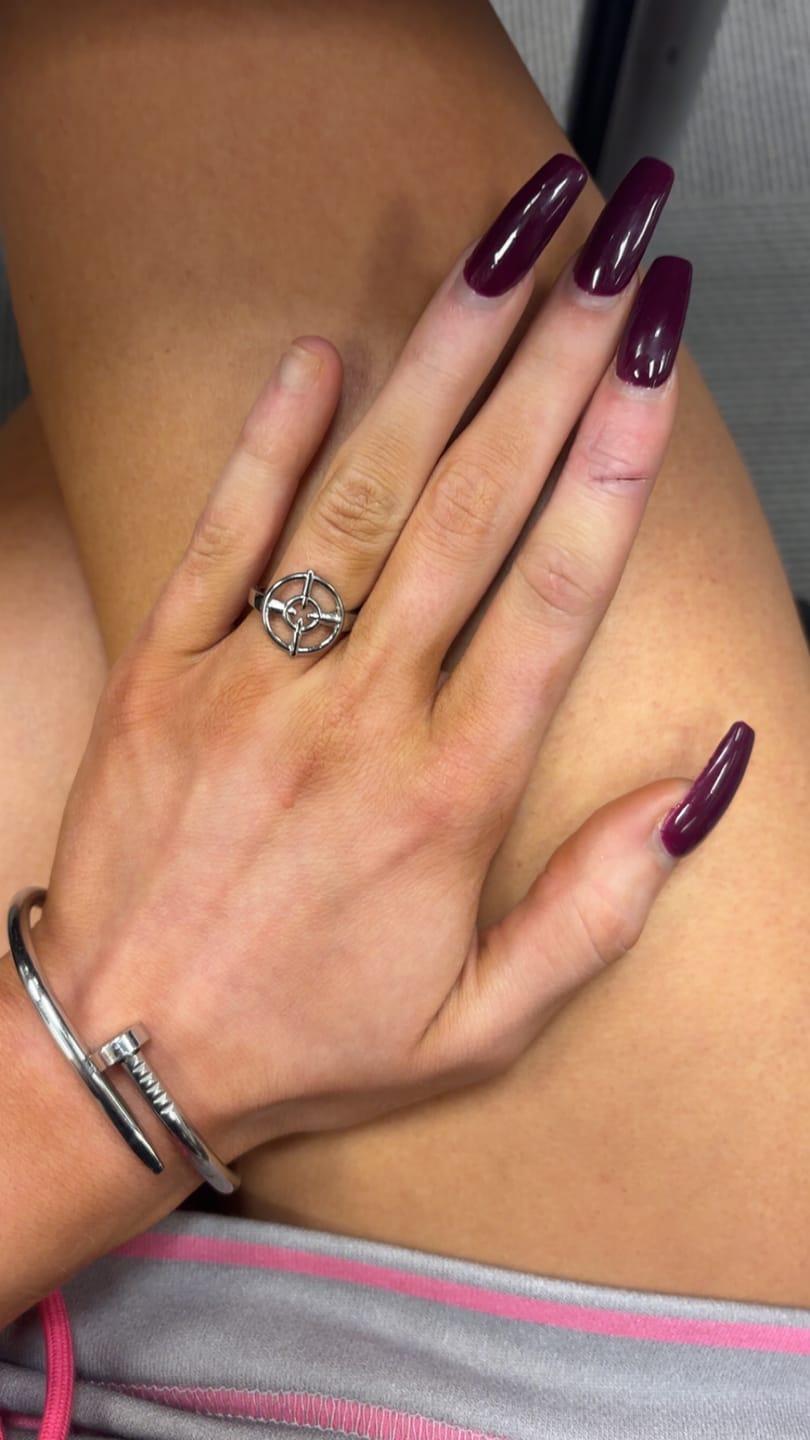 Customer photo review of CROSSHAIR RING