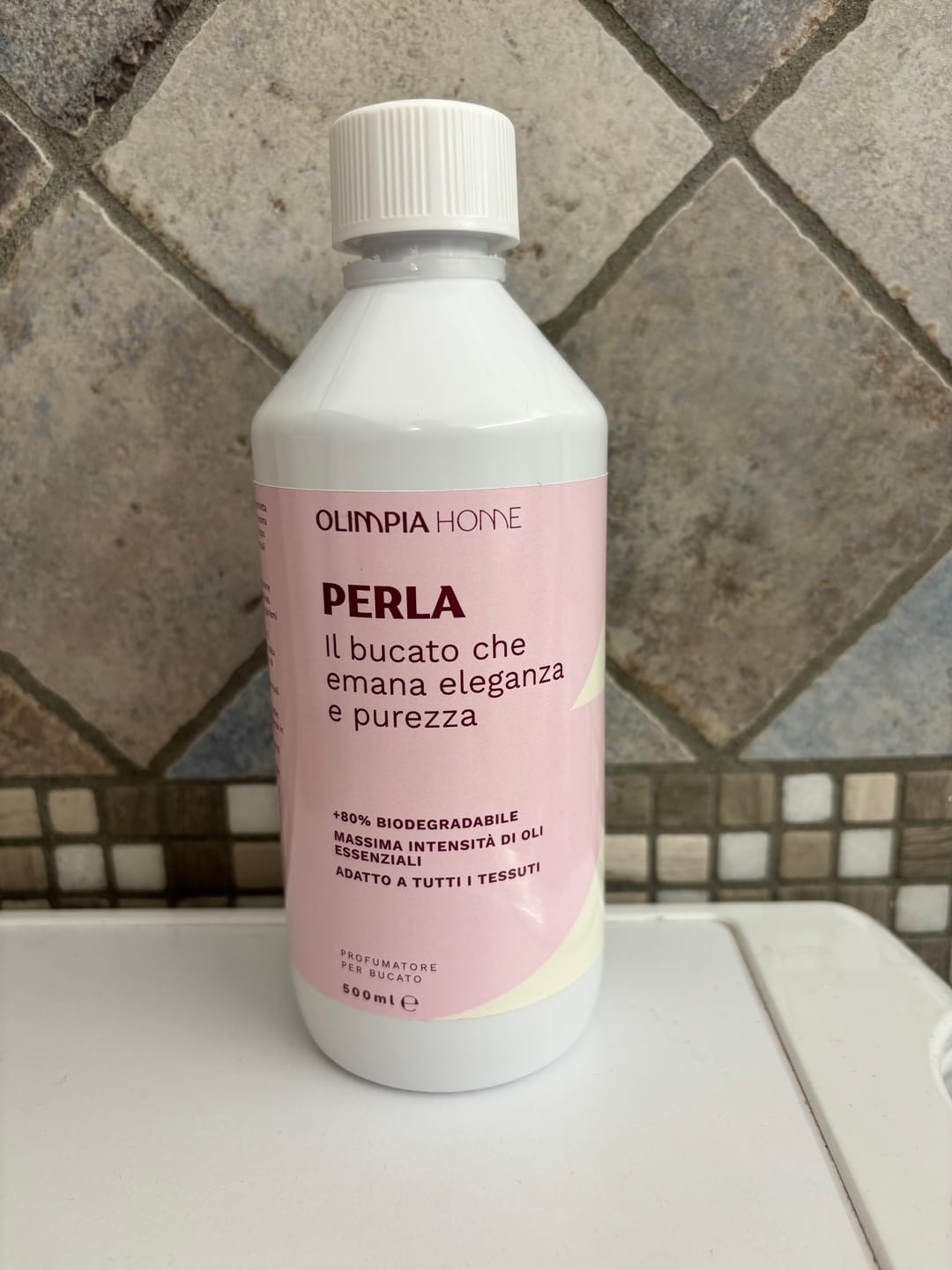 Customer photo review of Perla – Il bucato che emana eleganza e purezza