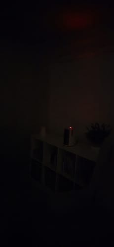 Customer photo review of Non-Drill Blackout Shades
