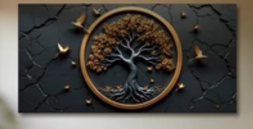 Customer photo review of 3D Celtic Tree of Life Wall Art IV