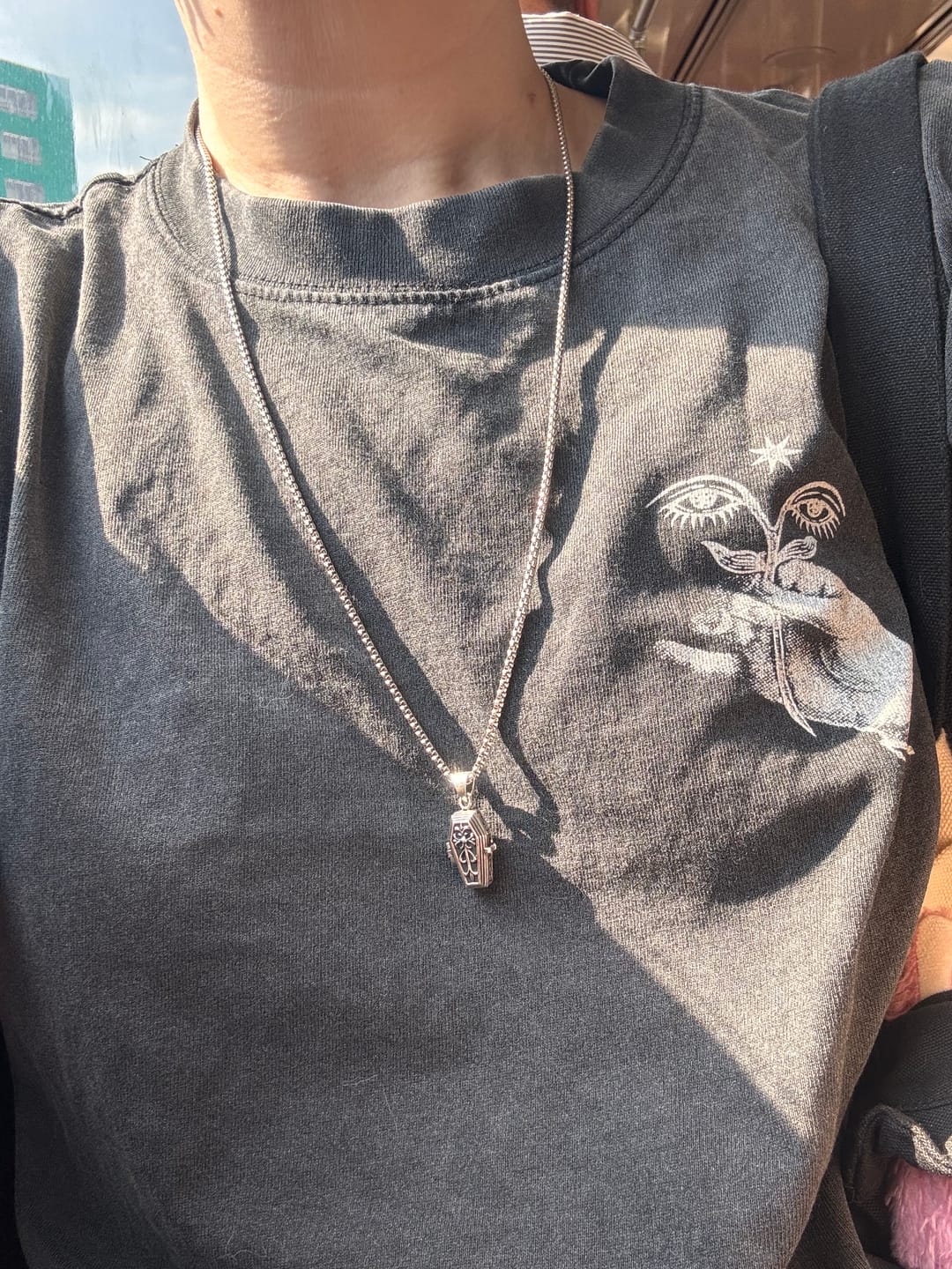 Customer photo review of St. Lucy Oversized Tee