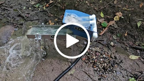 Customer video review of 6" Highbanker Hopper for Sluice Box | Gold Mining Equipment