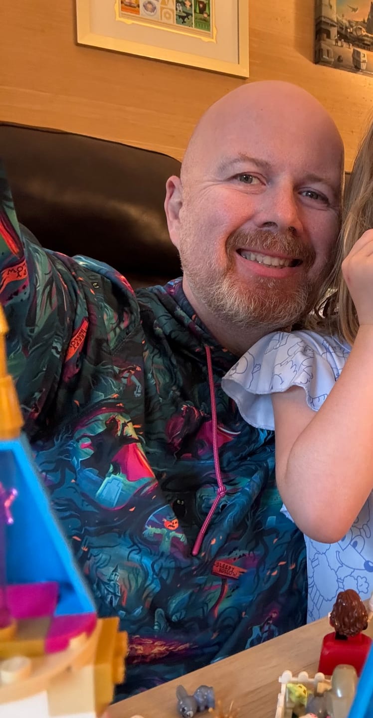 Customer photo review of Disney "Headless Havoc" – Performance Hoodie