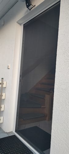 Customer photo review of Fliegengitter zum Schieben