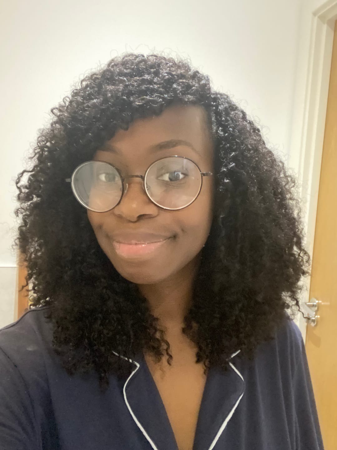 Customer photo review of Human Crochet Hair Micro Yanky Twists