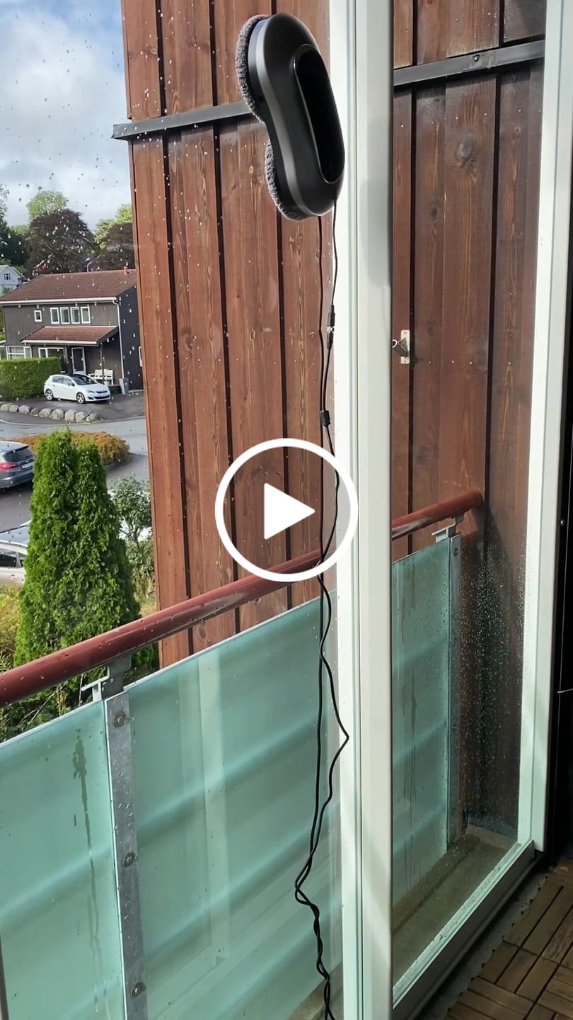 Customer video review of Helautomatisk vindusvaskerobot