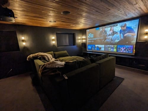 Customer photo review of Non-Drill Blackout Shades
