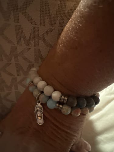 Customer photo review of BEADED – “BUBBLES UP”