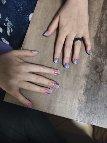 Kundenbewertung mit Foto zu UV Gel: Pastel Waves