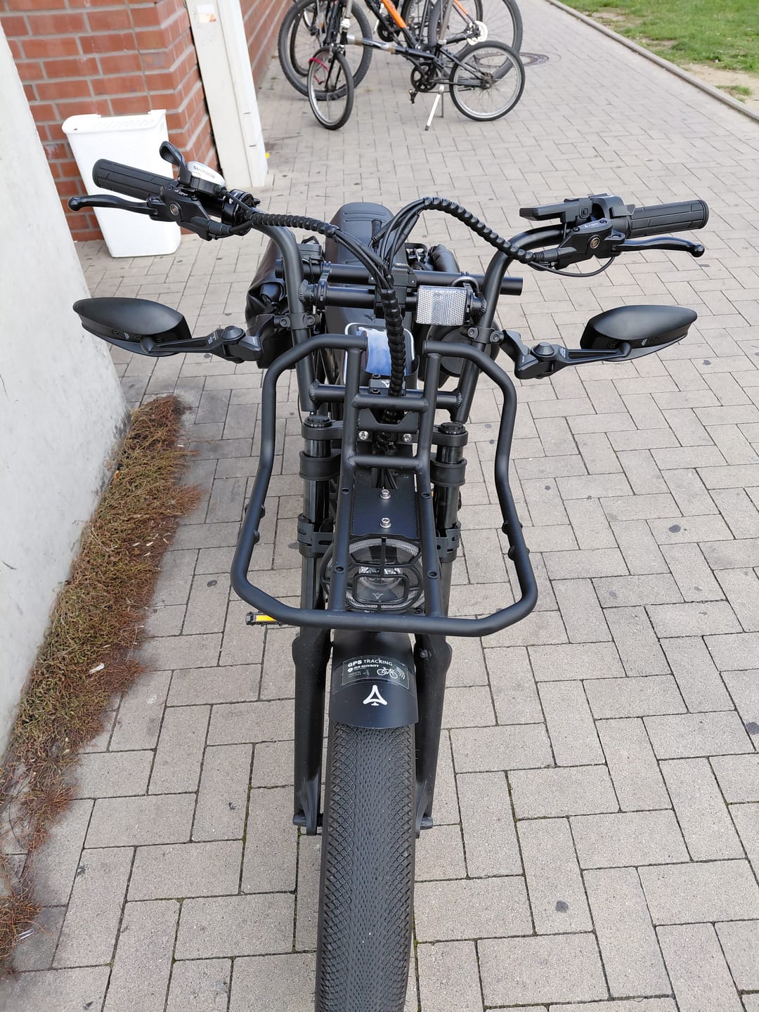 Customer photo review of Front Rack