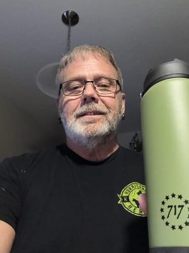 Customer photo review of 24oz Stainless Steel Double Wall Tumbler