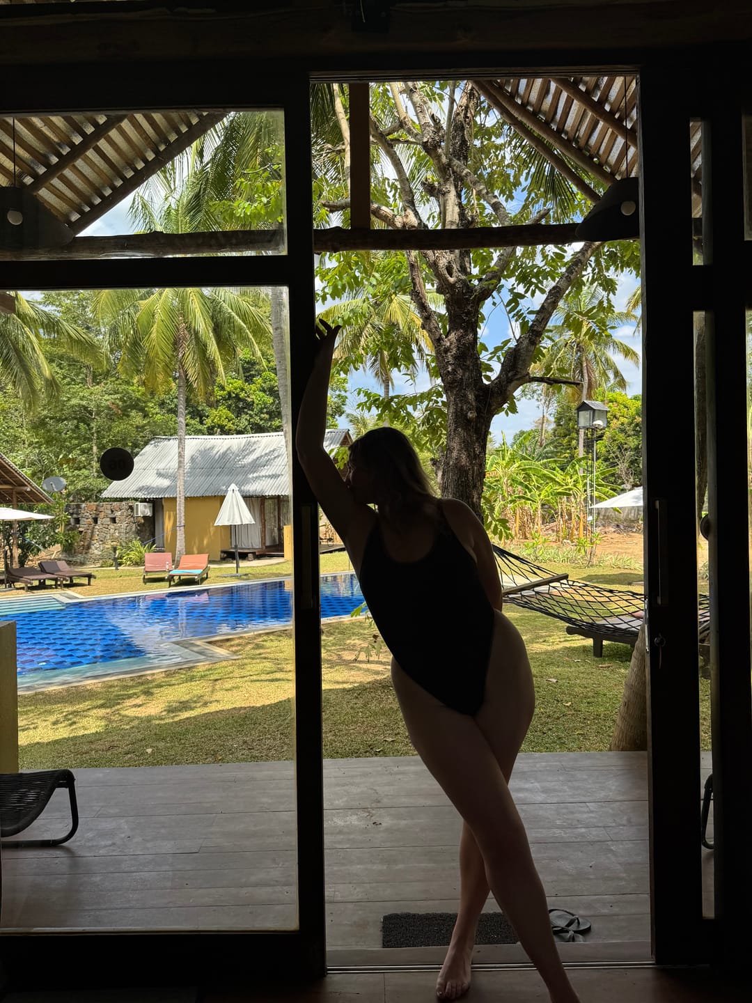 Customer photo review of Original Cut Swimsuit (Mocha)