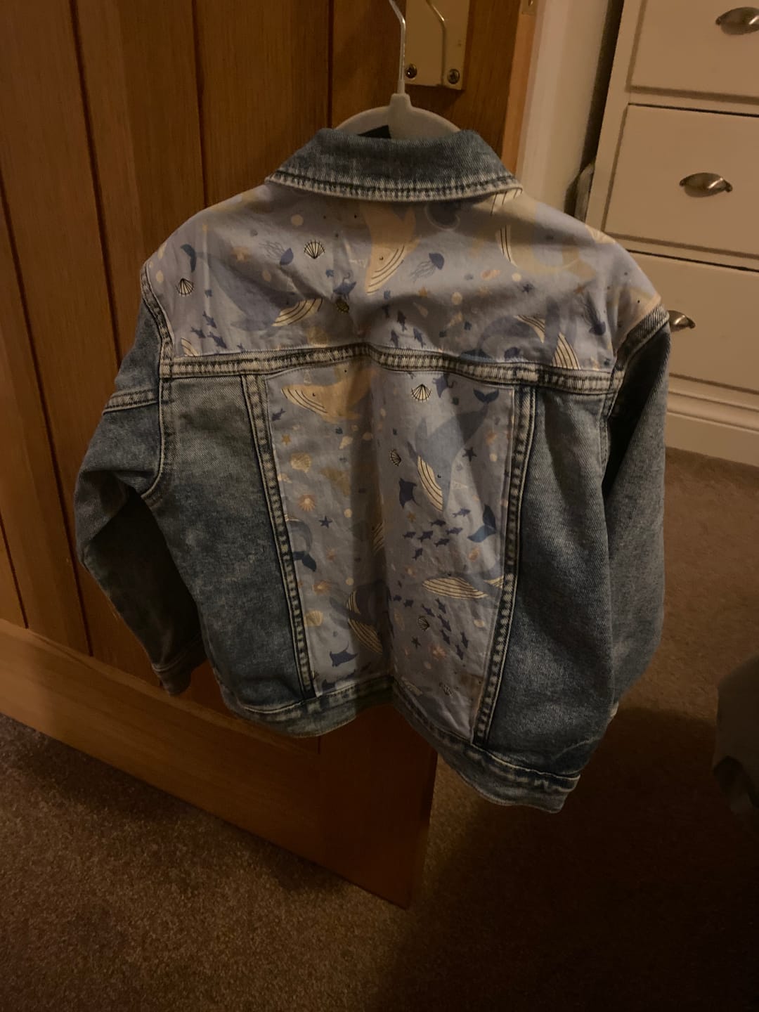 Customer photo review of Seaside Charm Cotton Poplin Fabric