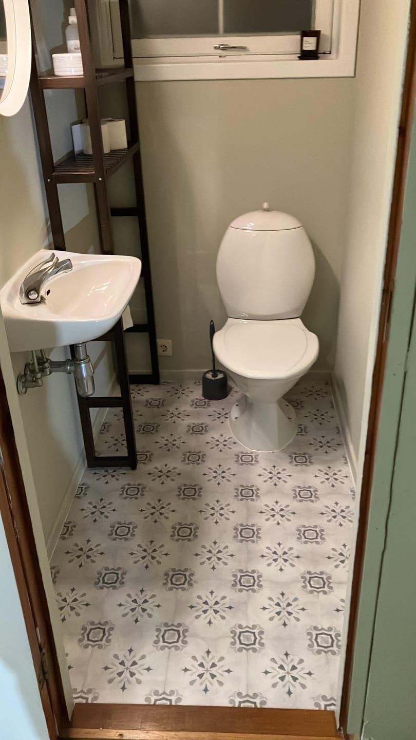 Customer photo review of Amilia grønn selvklebende fliser