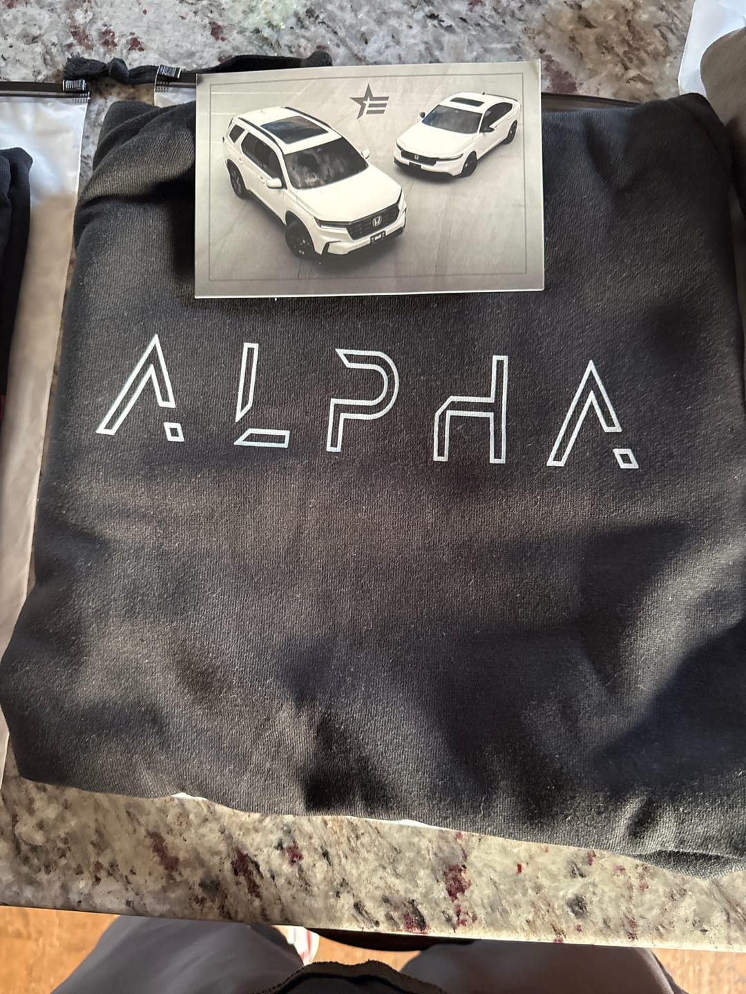 Customer photo review of Ladies Alpha Hoodie