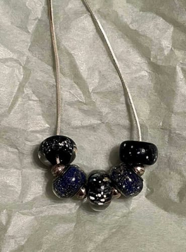 Customer photo review of Solid Color Bead with Cremains