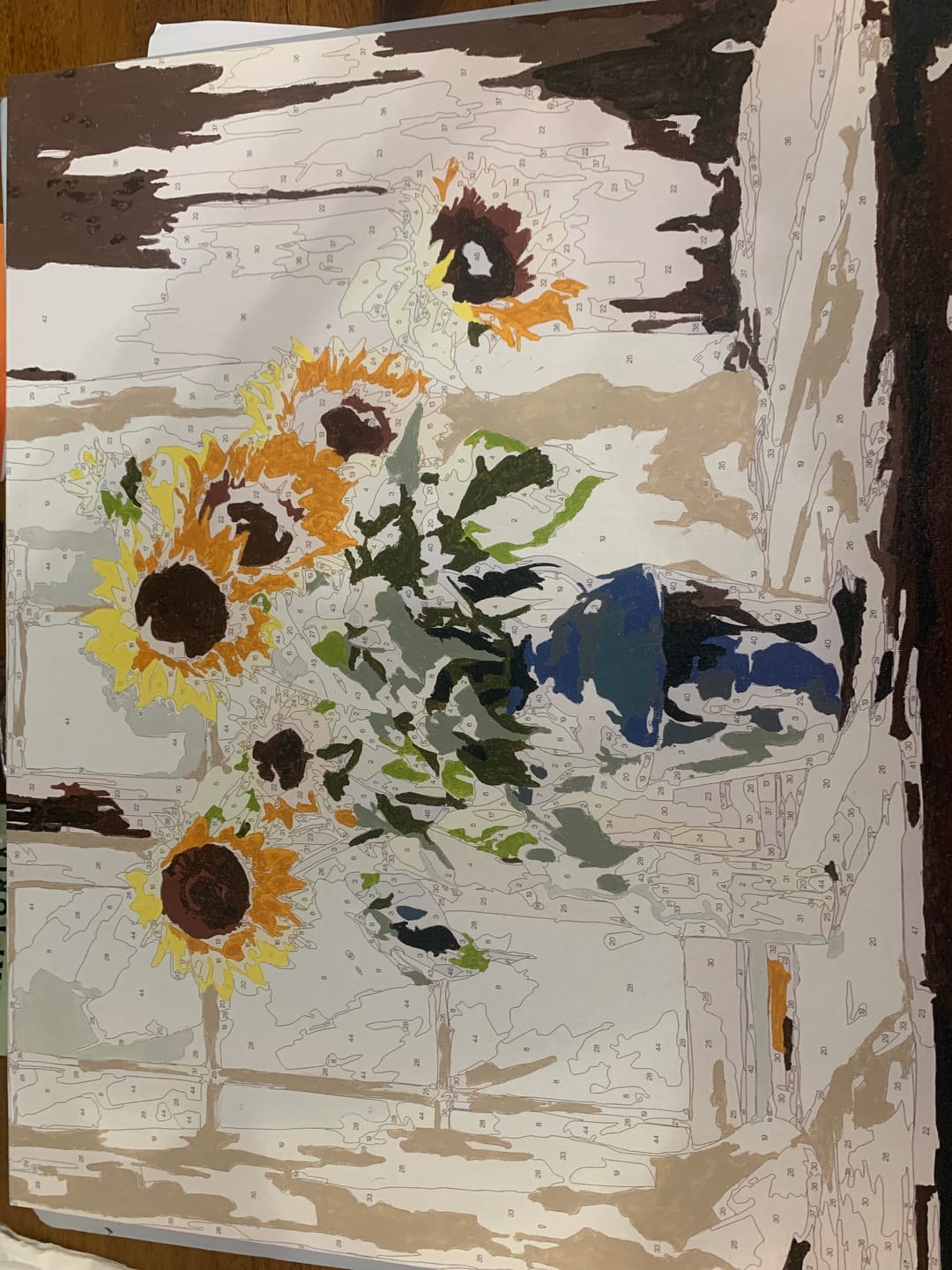 Customer photo review of Sunflowers Window Light