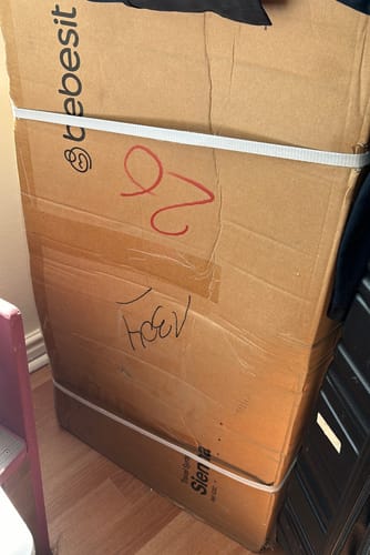 Customer photo review of Coche Travel Sienna Azul