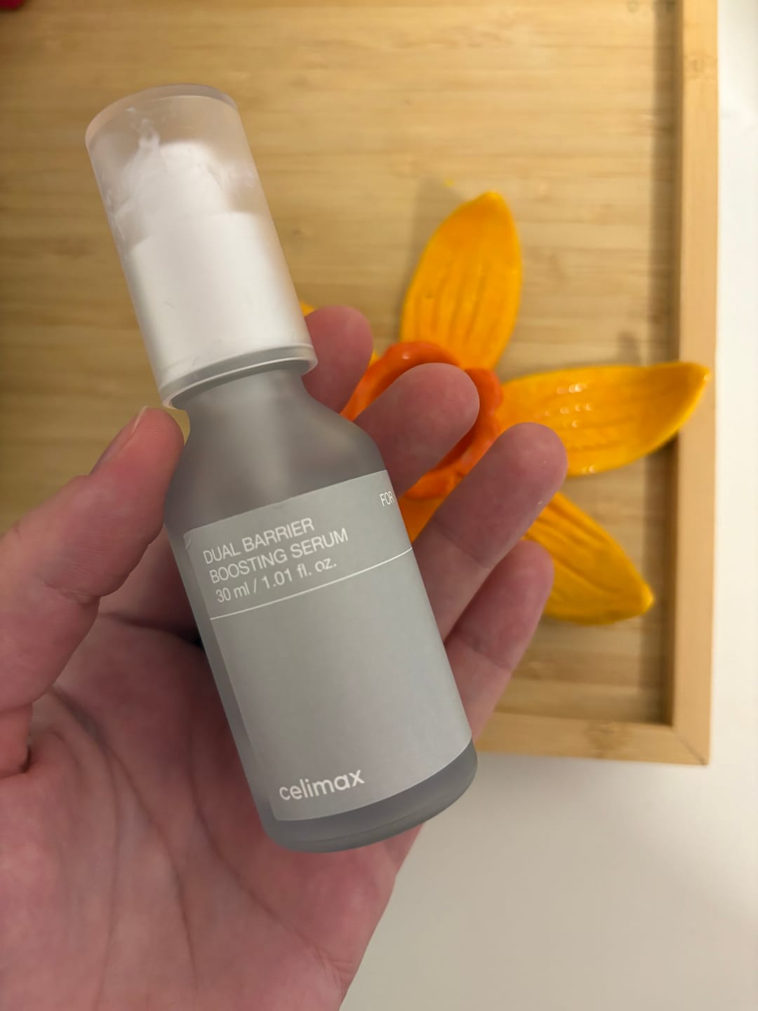 Customer photo review of Aizsargbarjeru nodrošinošs serums-būsteris ar keramīdu kompleksu Celimax Dual Barrier Boosting Serum