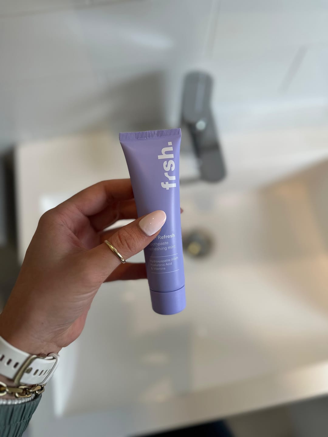 Customer photo review of HAP Refresh Toothpaste