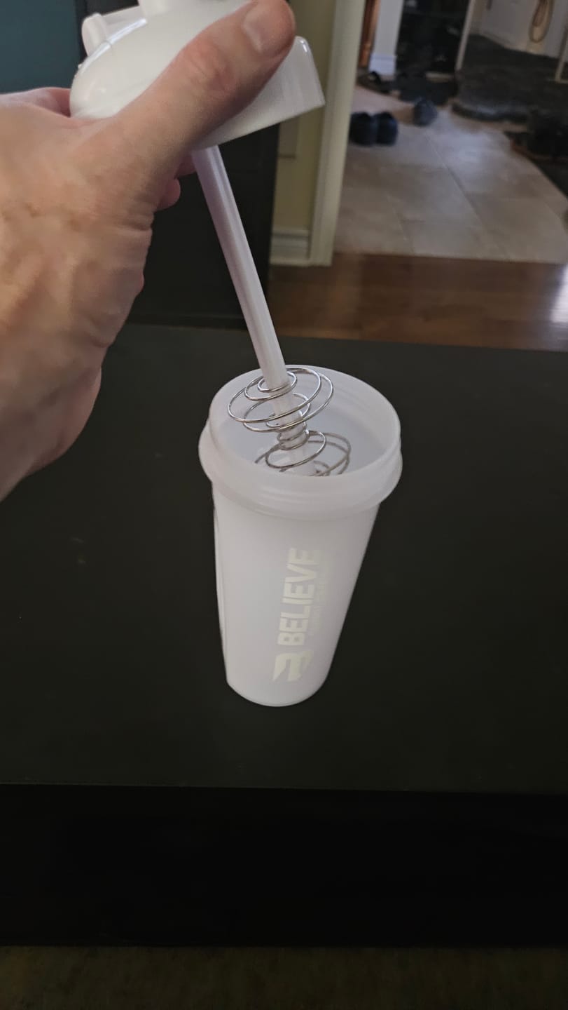 Customer photo review of Believe Shaker