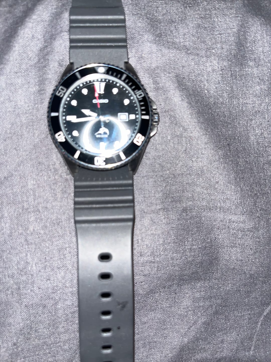Customer photo review of Reloj Casio Submariner Marlin Duro MDV106-1AV Negro Buceo